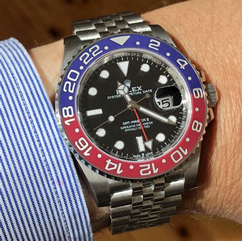 rolex blure red|Rolex pepsi jubilee for sale.